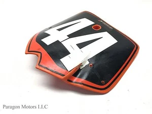 02#1 2002 KTM 125SX 125 SX Front Plastic Guards Number Plate - Picture 1 of 10
