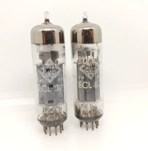 2 x TUBO TELEFUNKEN ECL82 n787 - Foto 1 di 3