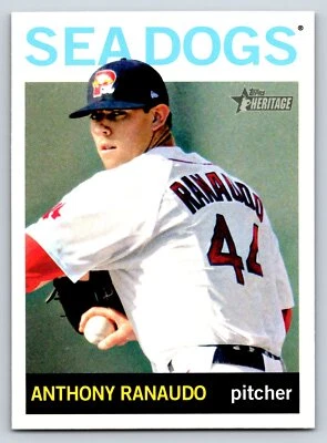 Anthony Ranaudo Portland Sea Dogs 2013 Topps Heritage Minor League #124 19656 - Image 1 of 2