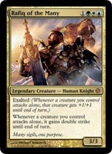 1x Rafiq of the Many MTG Shards of Alara NM- Magic Regular