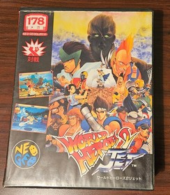 World Heroes 2 Jet AES - NTSC-J - Neo Geo - SNK - with case