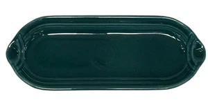 Fiestaware Jumiper Relish Tray Fiesta Ware Retired Green Corn on Cob Tray - Picture 1 of 1