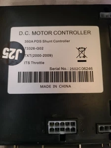 73326-G02 36V 350A PDS Motor Shunt Controller ITS Throttle - Bild 1 von 2