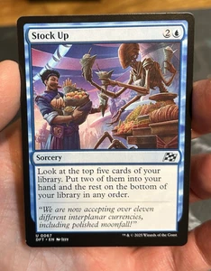 Stock Up - Aetherdrift Regular MTG NM - Picture 1 of 2