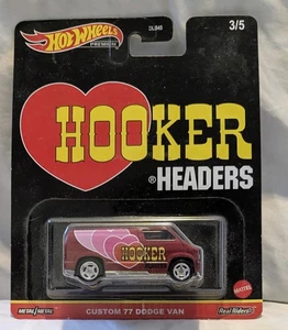 HOT WHEELS 2021 Speed Shop Garage Hooker Headers Custom '77 Dodge Van - Picture 1 of 3