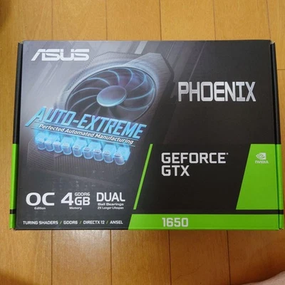 ASUS GeForce GTX 1650 OC Edition 4GB Dual Fan Graphics Card Excellent Condition - Image 1 of 2