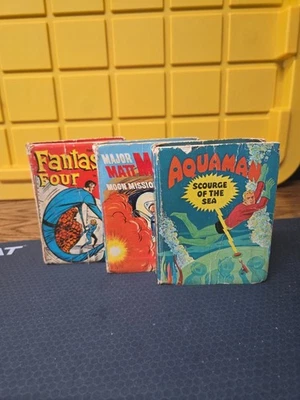Little Big Books Series: Major Matt Mason, Aquaman, and The Fantastic Four Foto 1 de 4