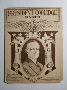 President Coolidge March Sheet Music - Picture 1 of 8