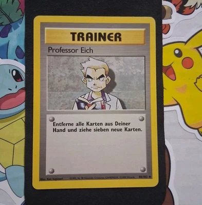 Professor Oak 88/102 Base Set German MP/LP - Image 1 of 2