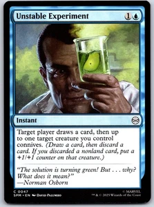 Unstable Experiment Marvel's Spider-Man 47 NM MTG Magic - Picture 1 of 2