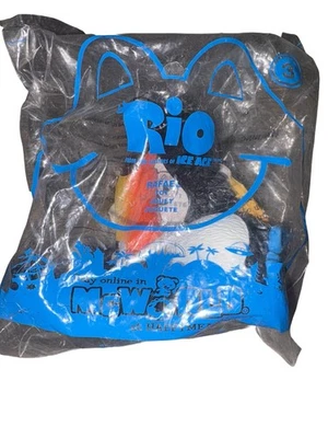 Rafael Rio Movie #6 McDonald’s Happy Meal Toy 2011 Sealed Fast Food - Image 1 of 2