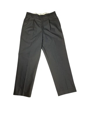1950s Black & Red Drop Loop Slacks Size 33 - Image 1 of 4