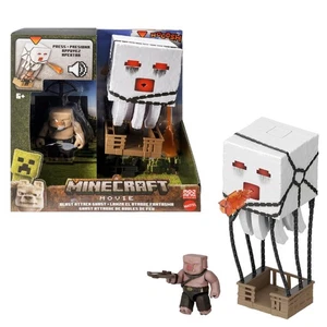 Mattel Minecraft Action Figure Set, Blast Attack Ghast with Lights, Sounds, Laun - Picture 1 of 6