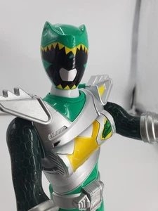 Figura Power Rangers DINO Super Charge Dino Drive Green Ranger 12" (C23)** - Imagen 1 de 8