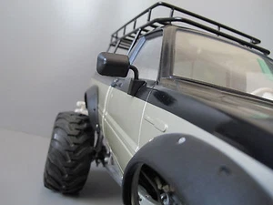Rubber Mirror for Tamiya 1/10 Toyota Bruiser Clodbuster Blackfoot Monster Beetle - Picture 1 of 6