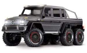 Traxxas TRX88296-4 TRX-6 Mercedes-Benz G63 AMG 6X6 TQi 2.4G RTR CL Silver LED - Bild 1 von 6