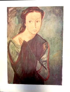 Soviet time print Ballerina GALINA ULANOVA as JULIET by V.Minayev - Picture 1 of 2