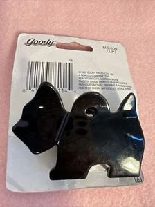 Vintage GOODY Fashion Clip #76114 Dog Scotty Shape 1995 NEW UNUSED - Picture 1 of 4