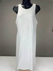 Vestido Athleta Mujer Avena Blanco Bodycon Midi Sin Mangas Completamente Forrado Talla M. - Imagen 1 de 13