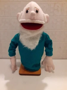 Vintage hand puppet Sesame Street ? rare character? old guy with beard - Picture 1 of 9