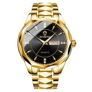 BINBOND Herrenuhr Mechanische Automatik Edelstahl Wasserdicht Armbanduhren Uhr - Bild 1 von 28