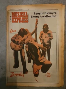 NME New Musical Express February 26th 1977 Led Zeppelin Cover - Picture 1 of 7