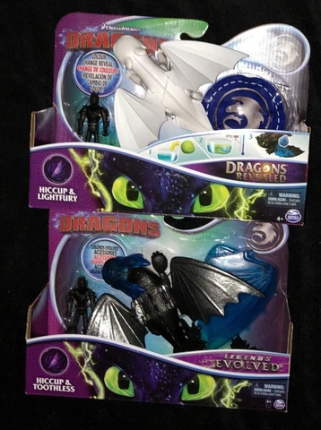 DreamWorks Dragons Legends Evolved Hiccup & Toothless Hiccup & Lightfury new Cover