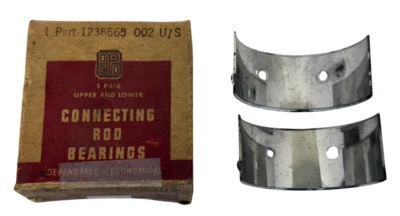 1934-1950 Chrysler Straight 8 Connecting Rod Bearing .002 1238565 NOS - Image 1 of 4
