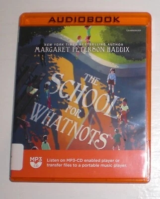 The School for Whatnots by Margaret Peterson Haddix - MP3-CD audiobook - Image 1 of 2