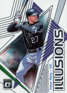 Trevor Story 2019 Donruss Optic #OI-5 Colorado Rockies Baseball - Picture 1 of 2