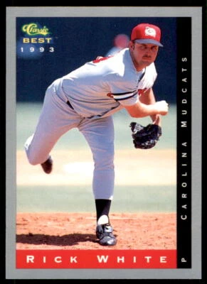 1993 Classic Best  Rick White #35 Carolina Mudcats - Image 1 of 2