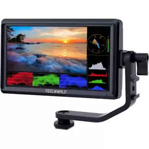 Camera DSLR Monitor 5.5" Field Touch Screen 4K HDMI for Sony Canon Focus Assist - Picture 1 of 11