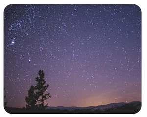 Mousepad Sternenhimmel 24x19 Himmel Sterne Nacht Sky Mauspad Unterlage - Bild 1 von 1