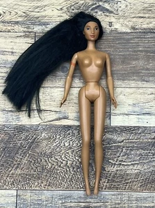 Disney Pocahontas Princess Barbie Doll Native American Indian Nude Vintage - Picture 1 of 9