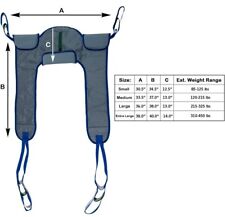 Patient Aid Padded Toileting Sling (PA122L), with Lower Back Support and Lifting