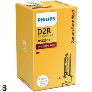 Philips D2R Vision Xenon Bombilla repuesto faros de coche 85126VIC1 HID Single - Imagen 1 de 1