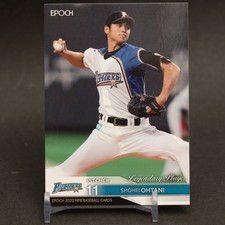 Shohei Ohtani 2020 EPOCH NPB LEGENDARY PLAYER 437 NPB Baseball Card