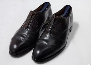 Alden New England 9015 Perf Tip Bal Oxford Shell Cordovan Mens Size 10.5 B/D - Picture 1 of 10