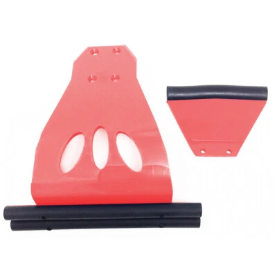 Parachoques trasero rojo T-Bone Racing 47024 TBR XV4: RedCat Racing TR-MT10E Foto 1 de 4