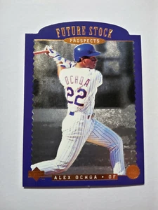 UPPER DECK 1996 MLB "Alex Ochoa" #FS10 Future Stock Prospects Mets TRADING CARD - Bild 1 von 2