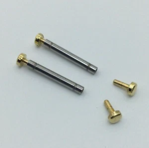 NOS GUCCI 1500L YELLOW GOLD PLATED WATCH CASE LUG PIN - Picture 1 of 2