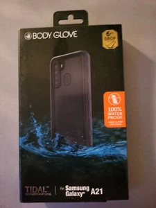 New Samsung Galaxy A21 100% Waterproof Tidal Case By Body Glove 6ft Drop Tested - Zdjęcie 1 z 4
