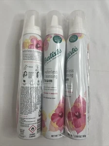 3 Pack Batiste Waterless Cleansing Foam Cleanse and Smooth Hibiscus Root 3.60 OZ - Picture 1 of 5