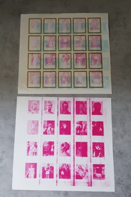 FUJEIRA-NAPOLEON BONAPARTE & JOSEPHINE & CHARLES DE GAULLE PROGRESIV.PROOFS IMP MN Foto 1 de 2