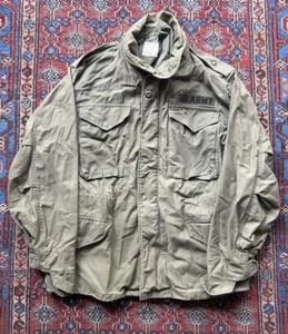 Vintage 60s 70s M-65 US Military Field Jacket Small Short NATO Hood Vietnam Army - Bild 1 von 9