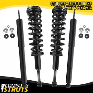 2007-2020 Toyota Tundra Front Quick Complete Strut & Rear Shock Absorber Bundle - Picture 1 of 6