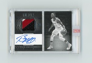 2017-18 Panini Noir Bam Adebayo RPA Rookie RC 3-Color Patch Auto /99 Sealed