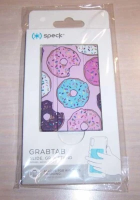 SPECK GrabTab para Teléfono Móvil Artículo Único "Diseño Donuts" *NUEVO SELLADO* ENVÍO GRATUITO Foto 1 de 2