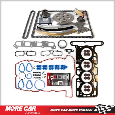 MLS Head Gasket Set w/ Timing Chain Kit for 2007-2011 Chevrolet GMC Isuzu 2.9L - Image 1 of 4