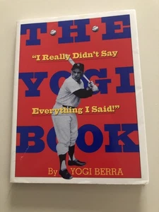The Yogi Book: "I Really Didn't Say Everything I Said" by Yogi Berra Paperback - Picture 1 of 2